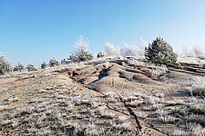 Winter in Bergbaufolgelandschaft