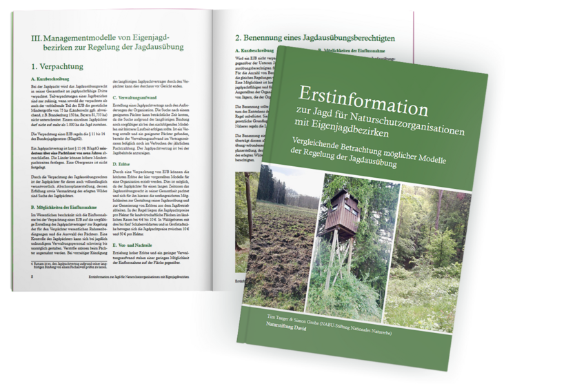 Handreichung für Naturschutzorganisationen mit Eigenjagdbezirken.